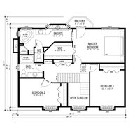 Atlin Lake Second Floor Plan