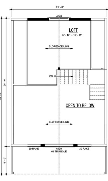 Berg Lake Loft Floor Plan