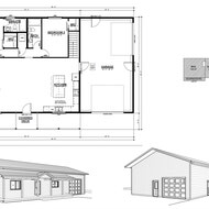 Cariboo Barndominium Floor Plan