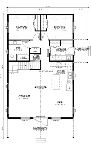 Fulton Lake Main Floor Plan