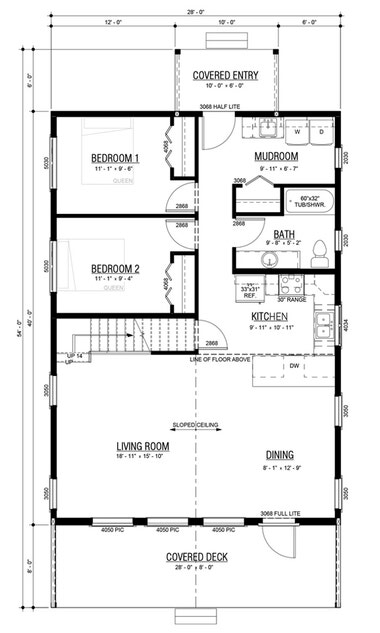 Silverton Lake Main Floor Plan