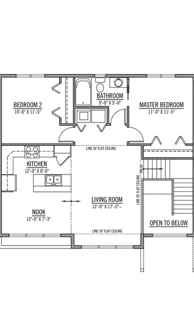 Tacheeda Lake Suite Floor Plan